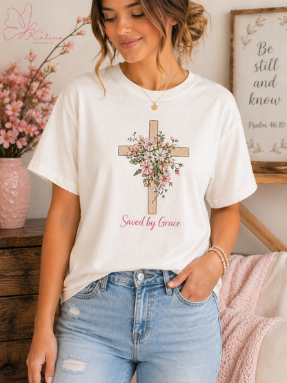 Saved by Grace Tee