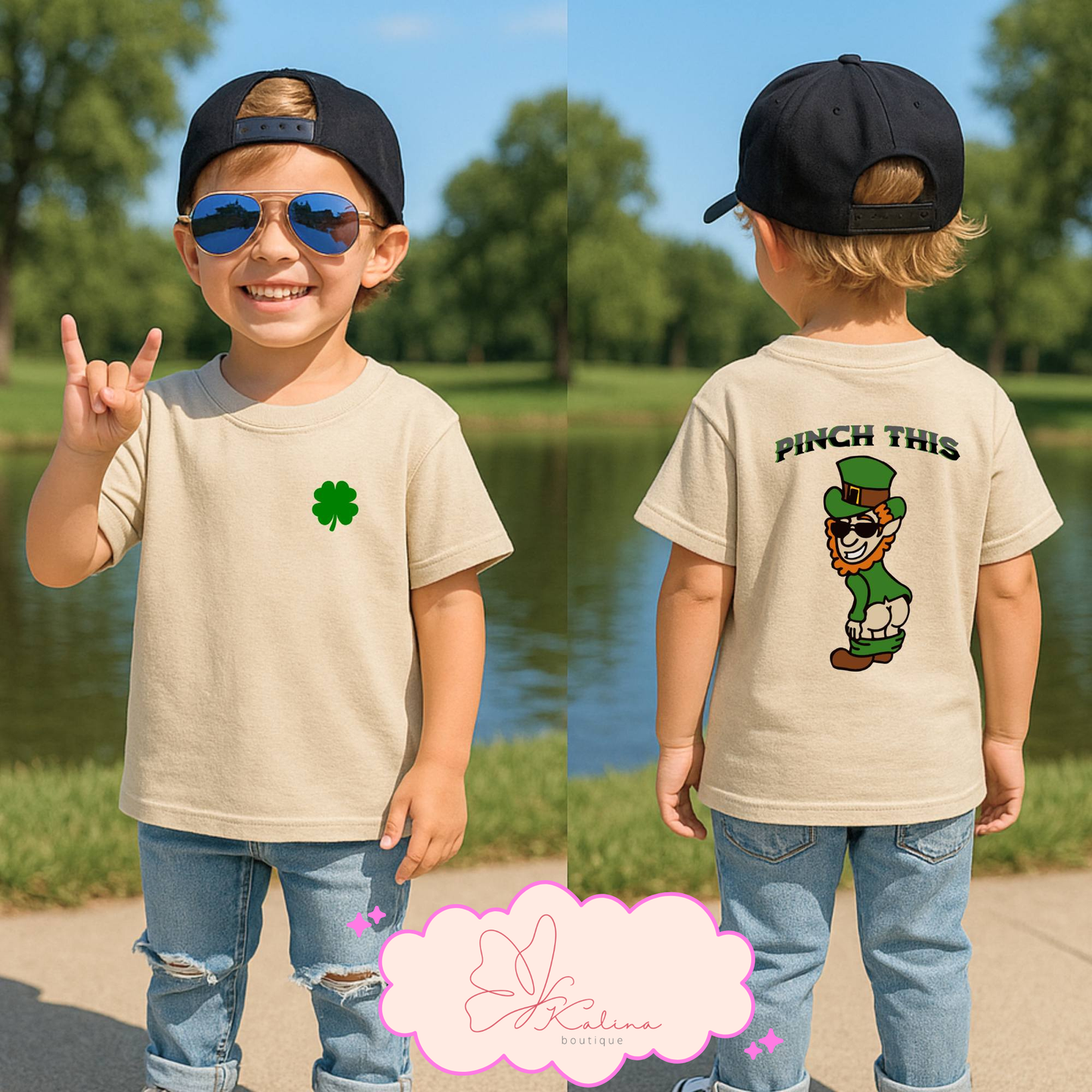 Pinch This Boys Toddler Tee