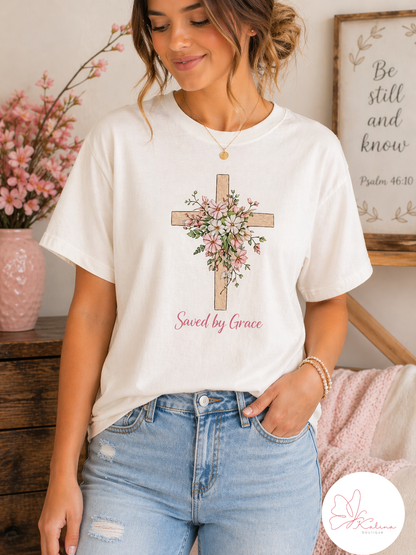 Saved by Grace Tee
