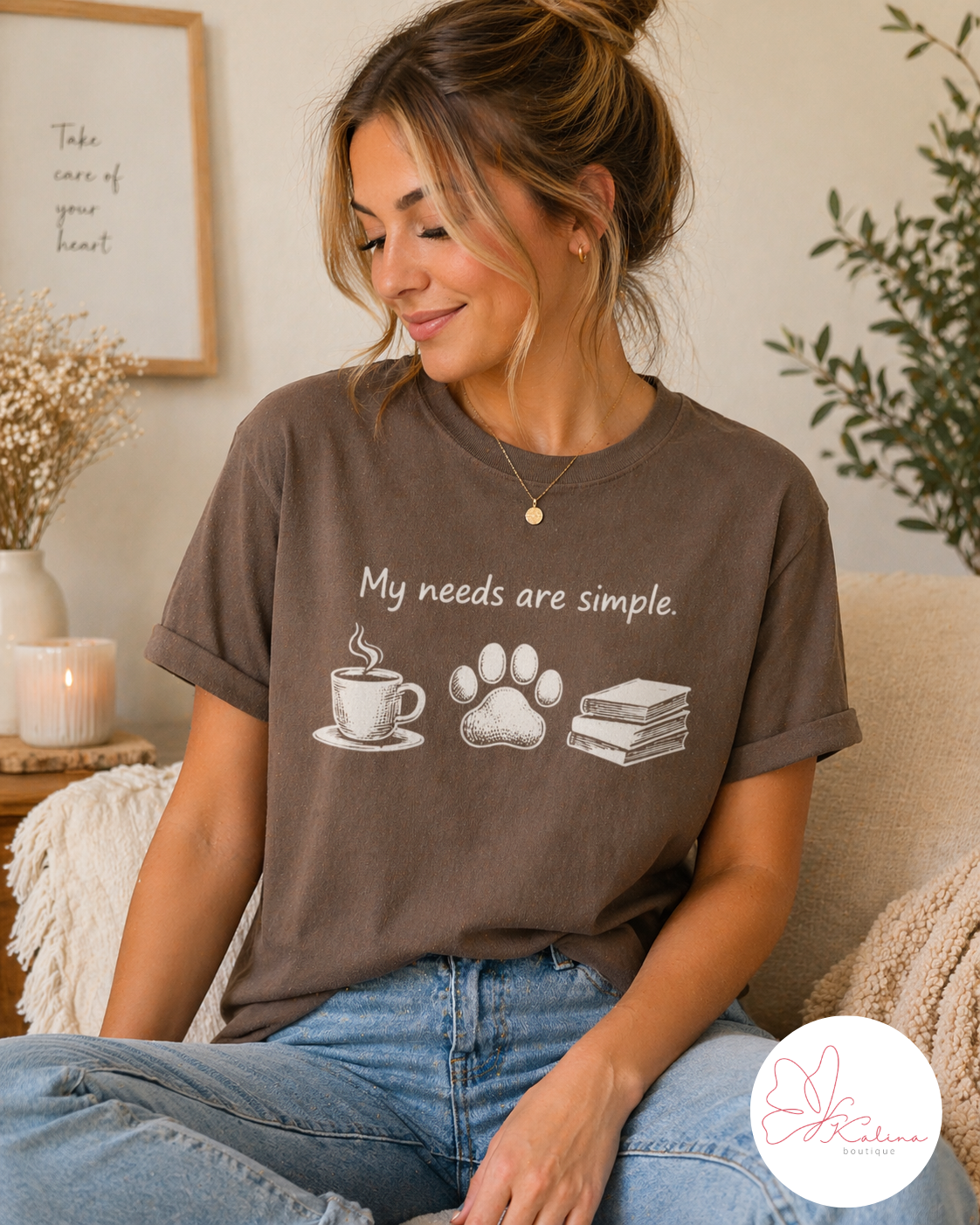 Simple Needs Graphic Tee