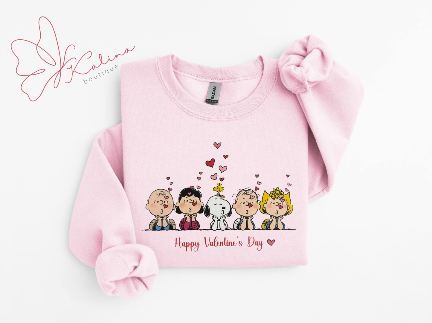 Kissing Cartoons Valentine's Sweater