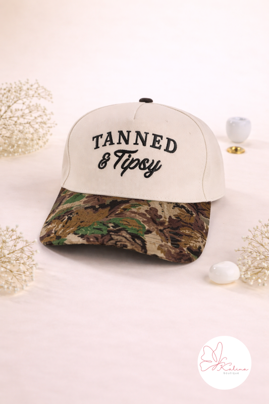 Tanned & Tipsy Trucker Hat