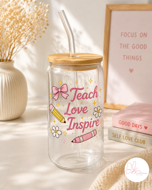 Fun School Days Coffee Glass