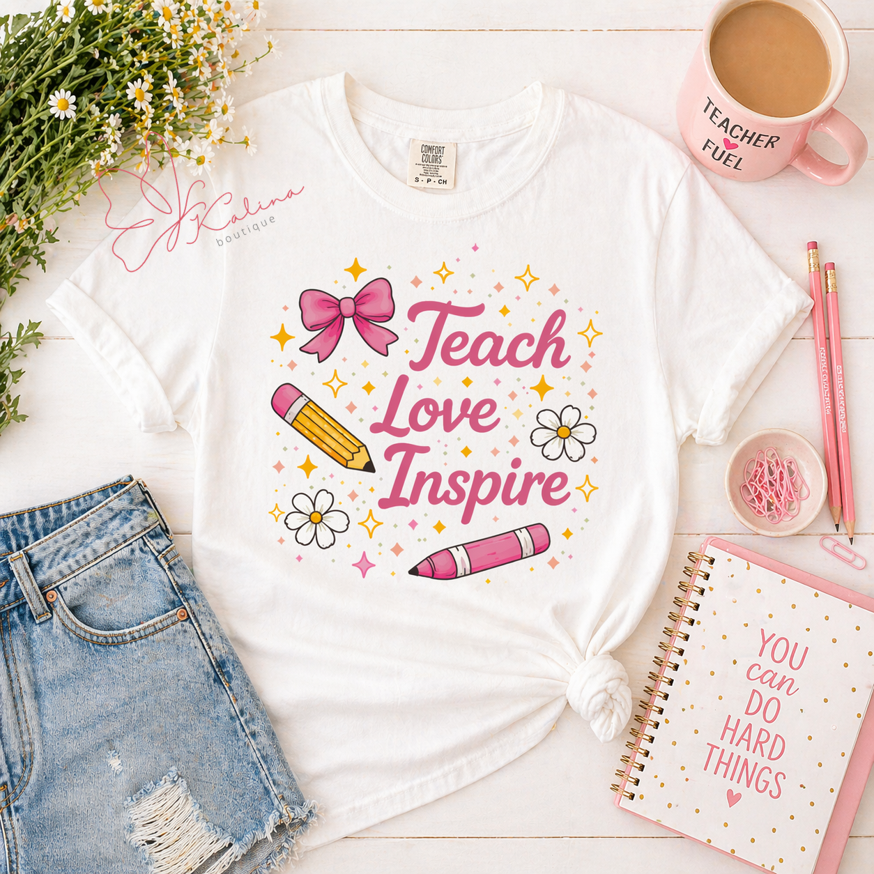 Teacher Life Graphic Tee