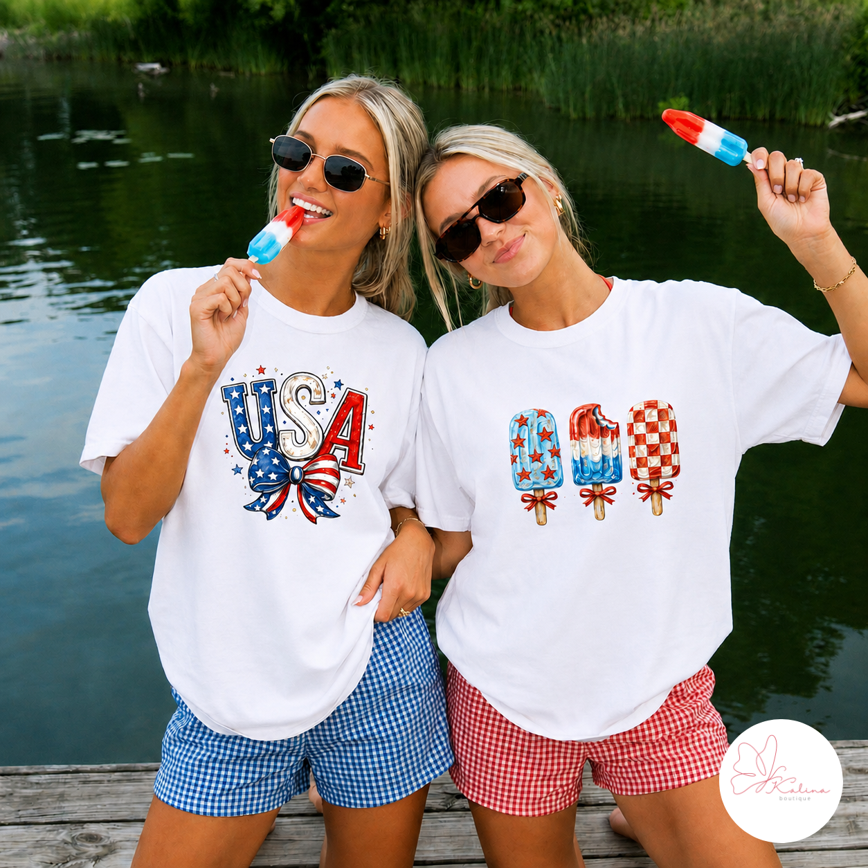 All American Babe Bow Tee
