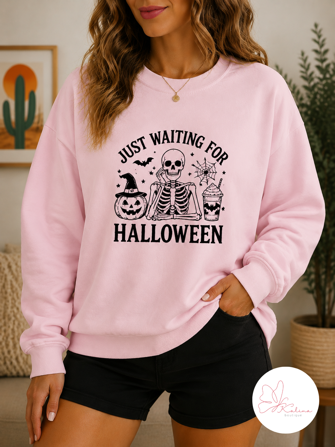 Just Waiting for Halloween Tee