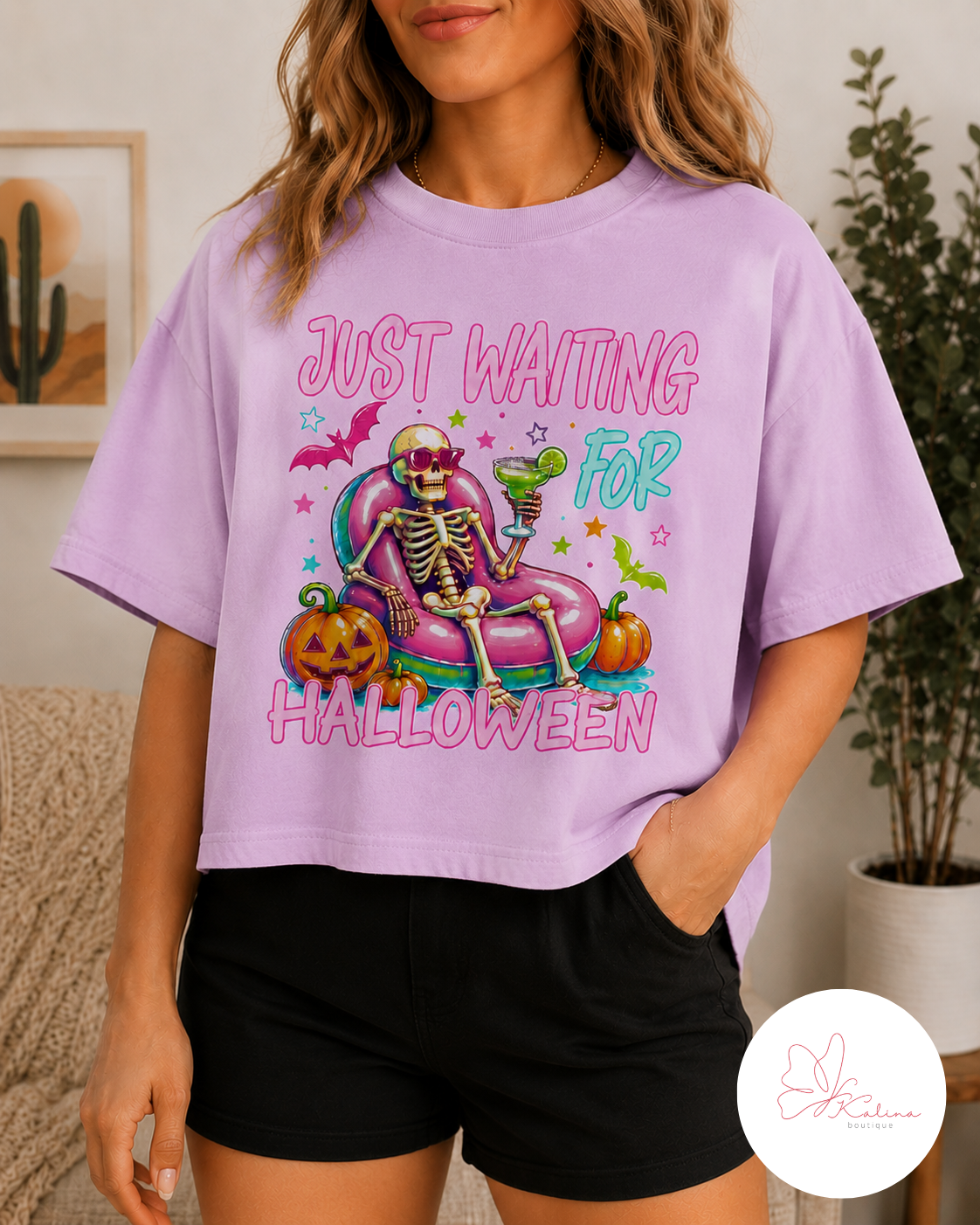 Just Waiting for Halloween Graphic Tee