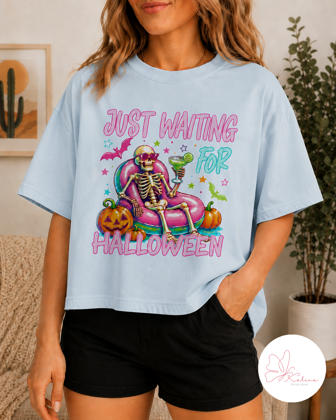 Just Waiting for Halloween Graphic Tee