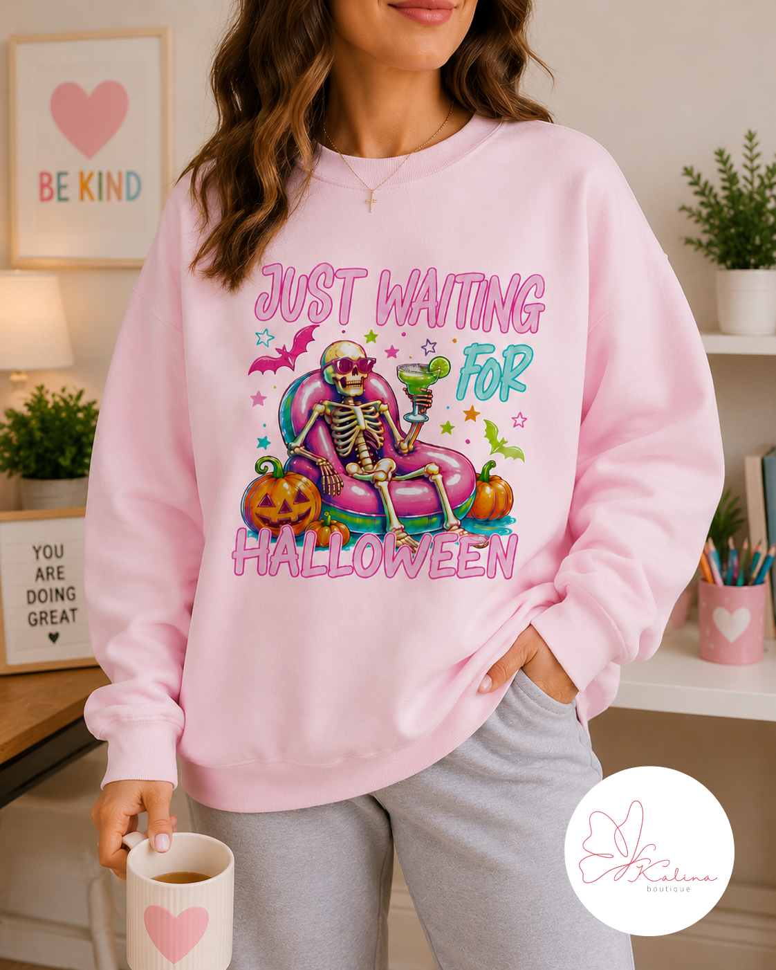 Just Waiting for Halloween Graphic Tee
