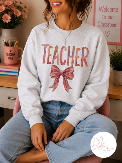 Teacher Bow Graphic