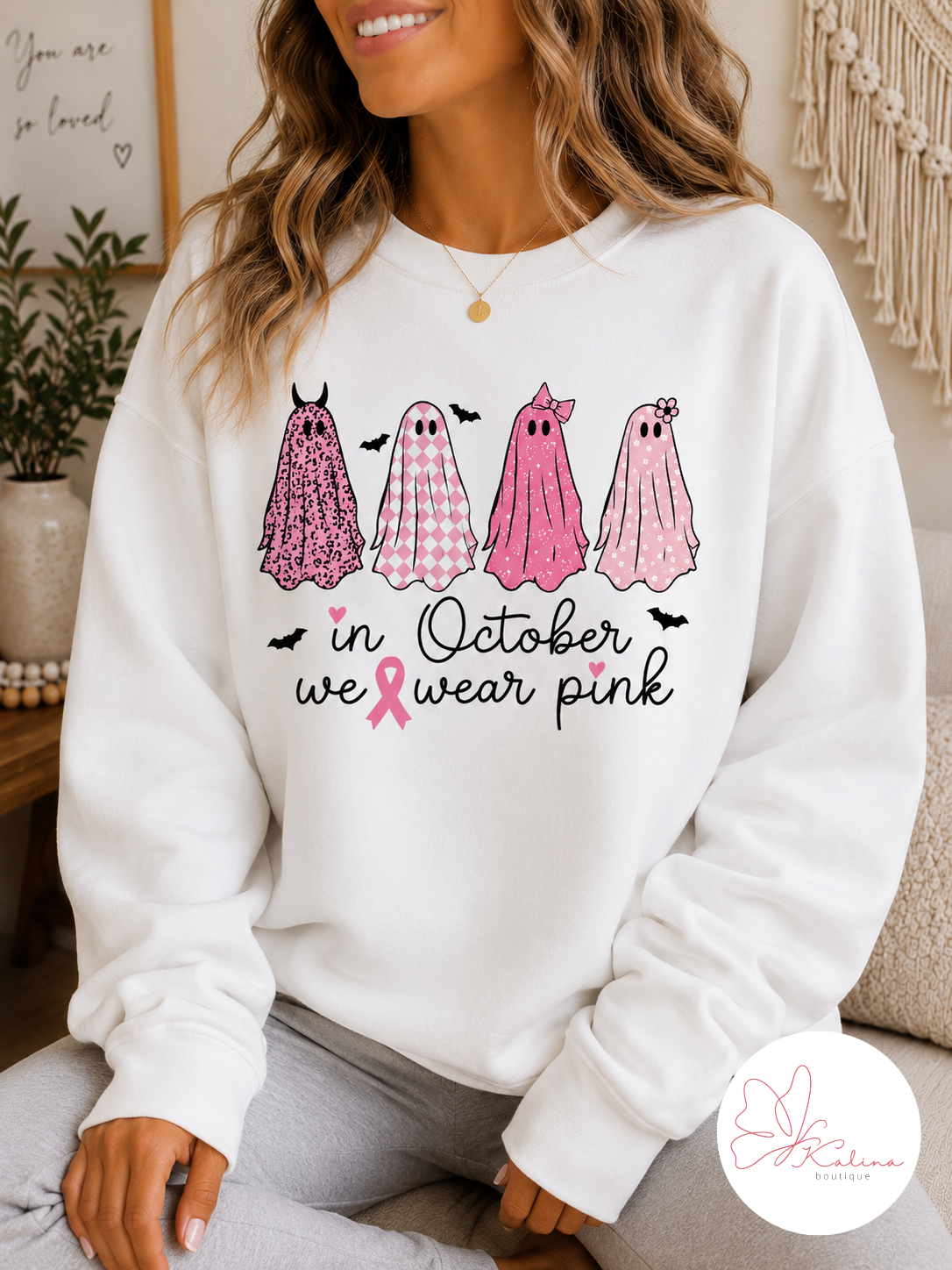 Pink October Ghosts