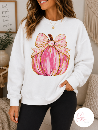 Pretty in Pink Pumpkin
