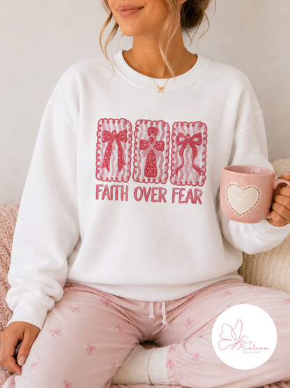 Faith Over Fear – Pink Ribbon Edition
