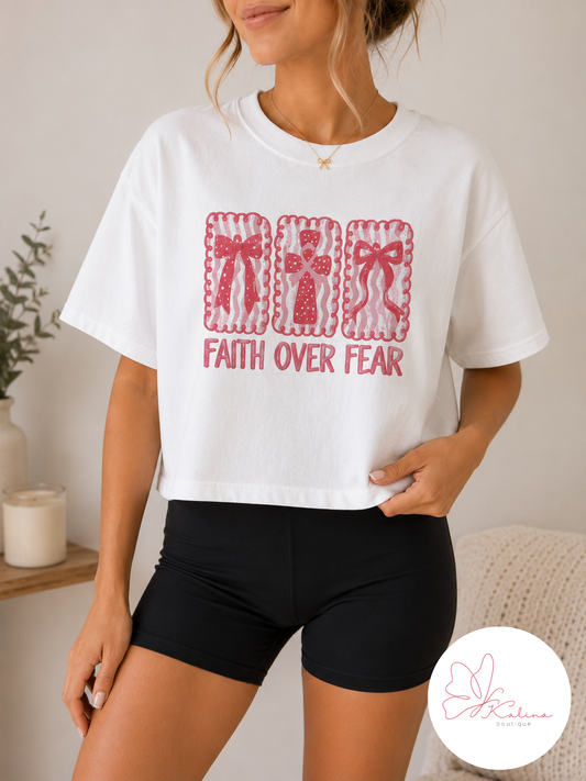 Faith Over Fear – Pink Ribbon Edition