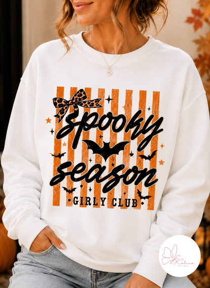 Spooky Season Girly Club Graphic