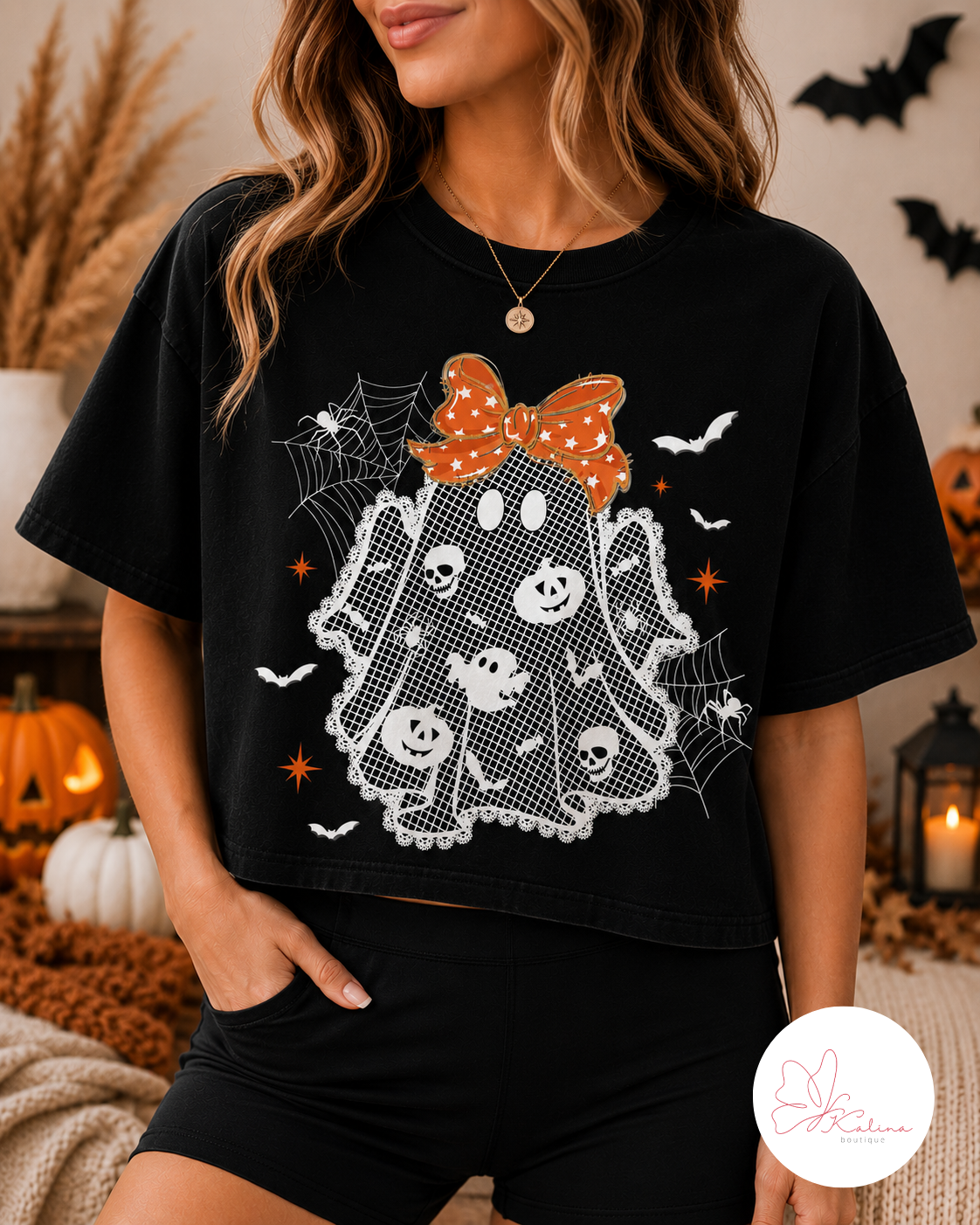 Lace Ghost Graphic