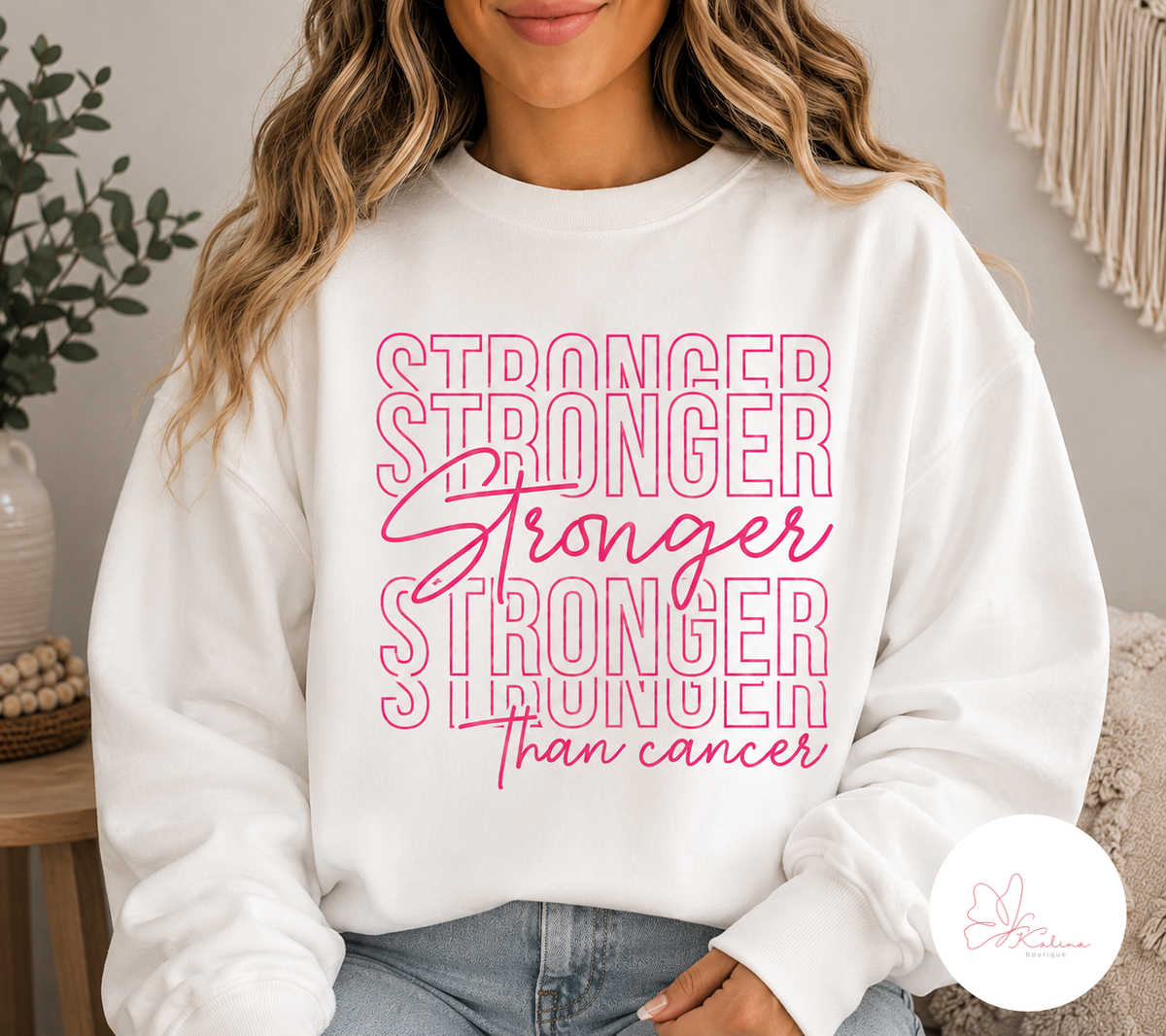 Stronger Than Cancer Sweatshirt