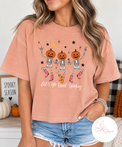 Let’s Go Boot Spookin’ Halloween Graphic