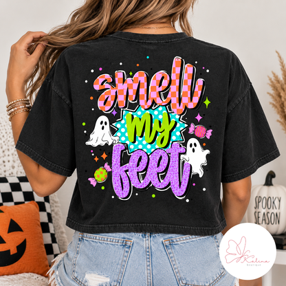 Trick or Treat Smell My Feet Halloween Graphic