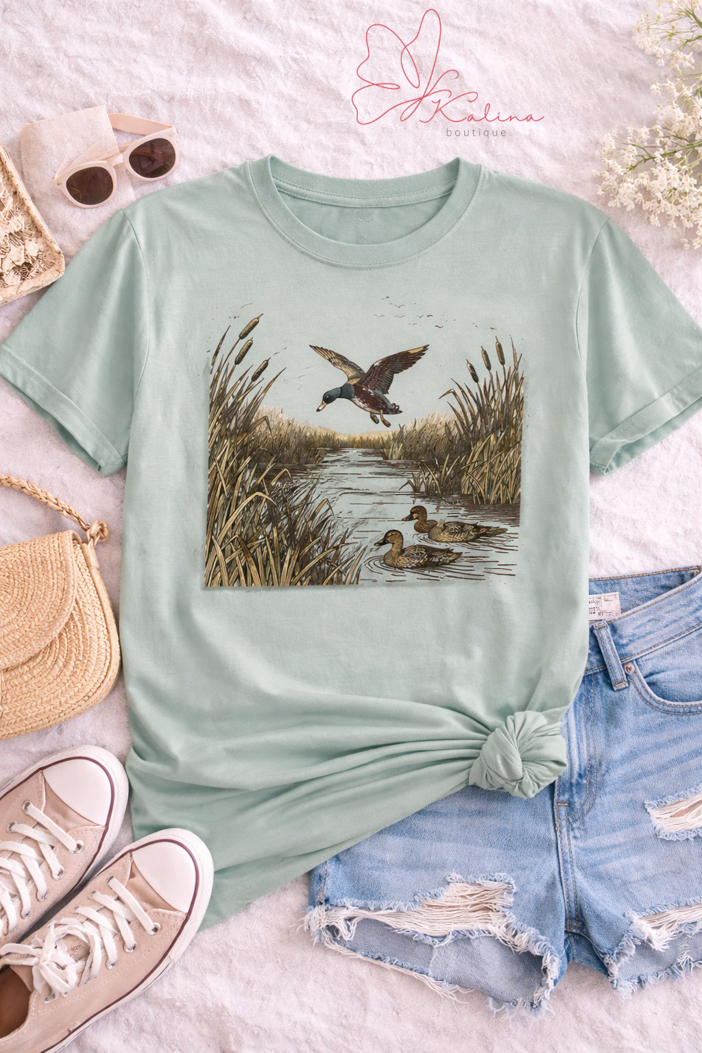 Marshland Duck Graphic Tee