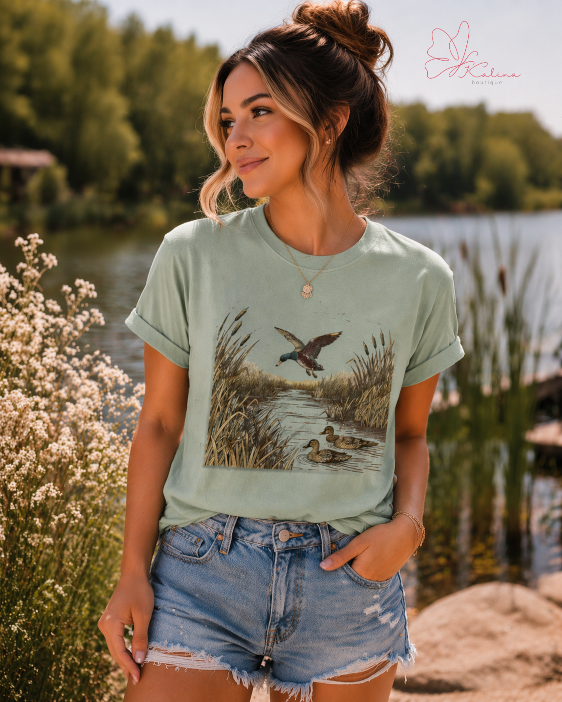 Marshland Duck Graphic Tee