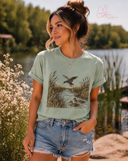Marshland Duck Graphic Tee