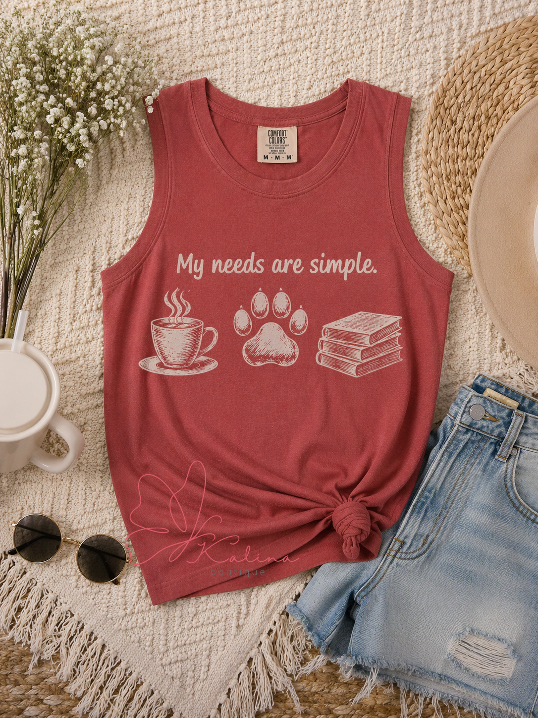 Simple Needs Graphic Tank