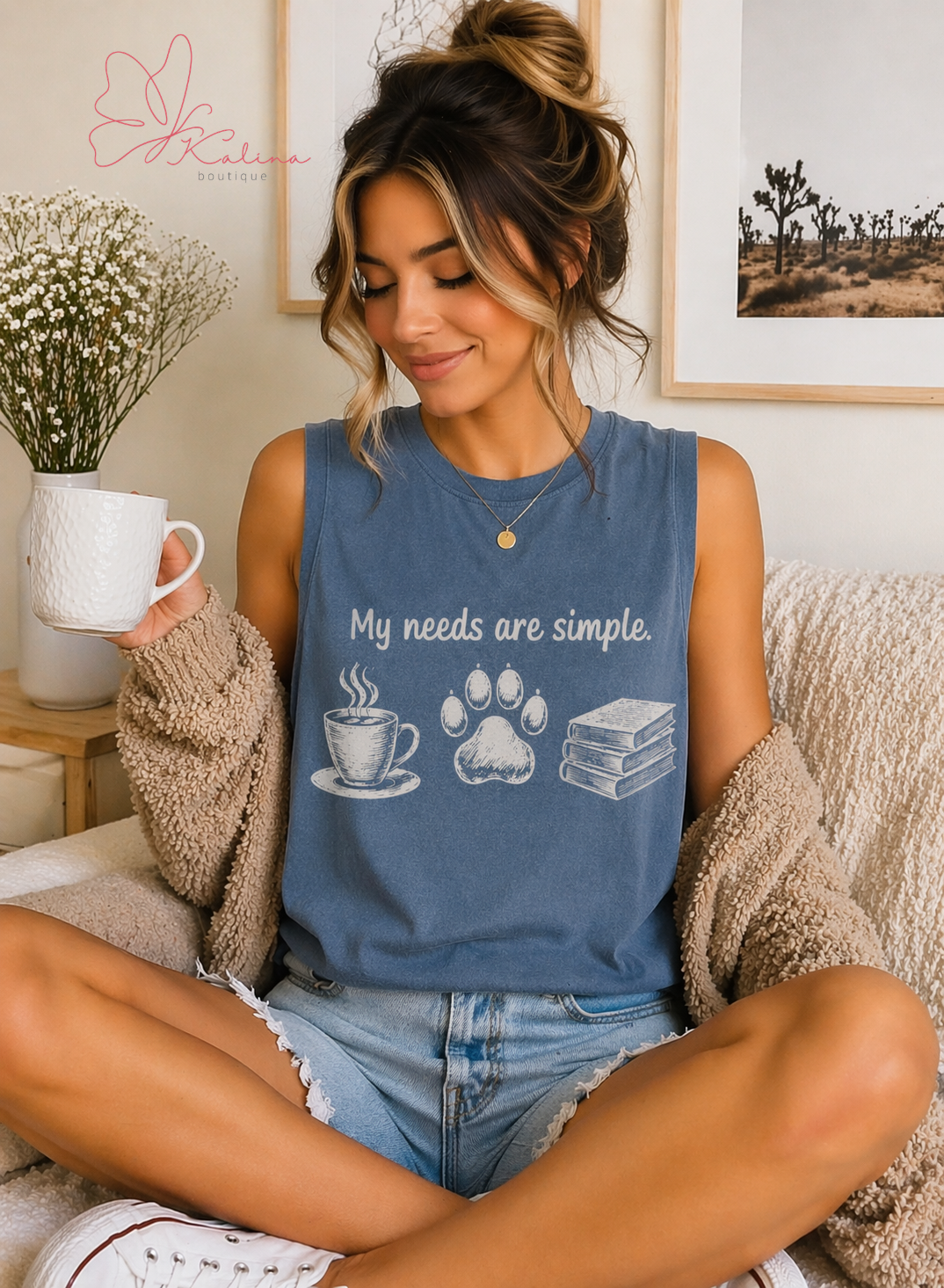 Simple Needs Graphic Tank