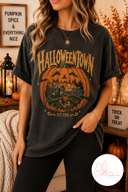 Halloweentown Vintage Graphic Tee