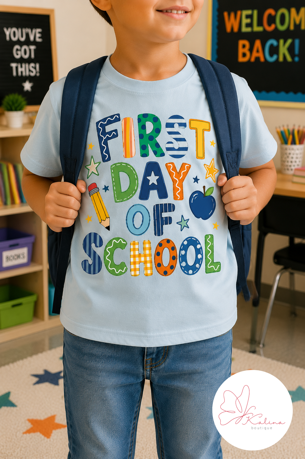 First Day Ready Boys Graphic