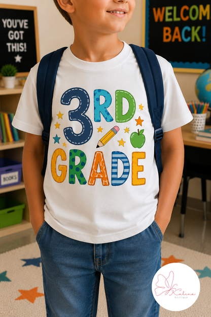 Grade Level Boys Graphic