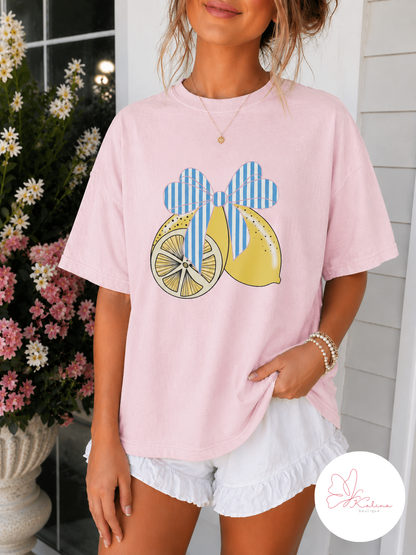 Pretty In Pink Lemon Graphic