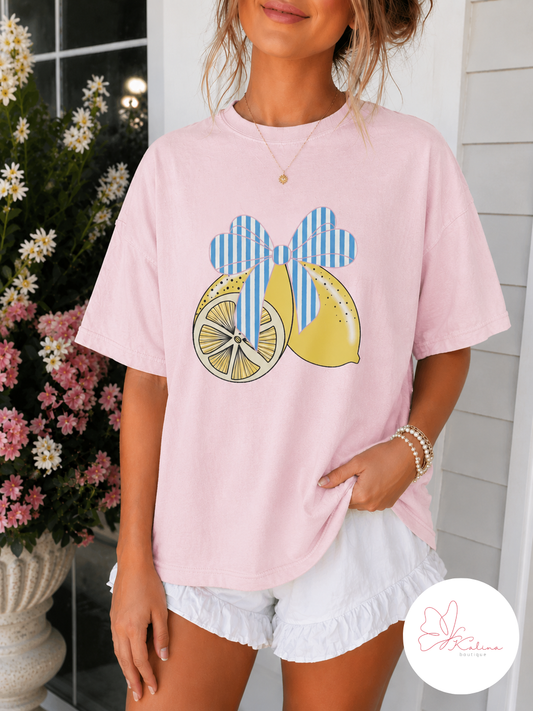 Pretty In Pink Lemon Graphic