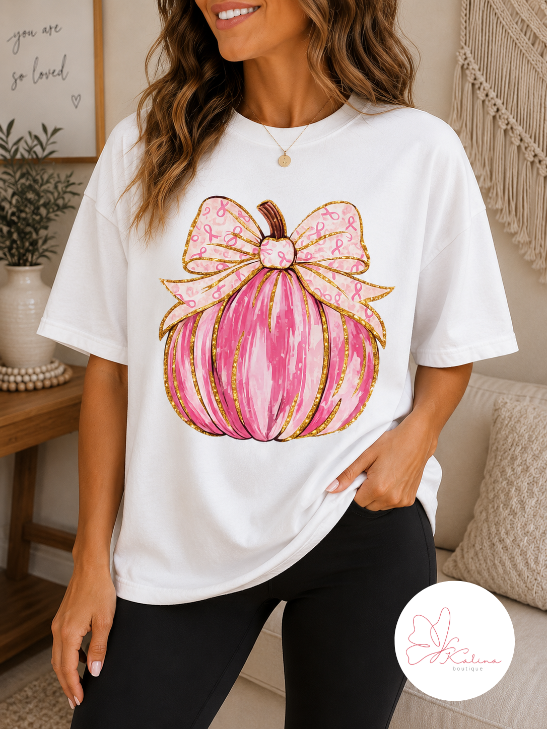 Pretty in Pink Pumpkin