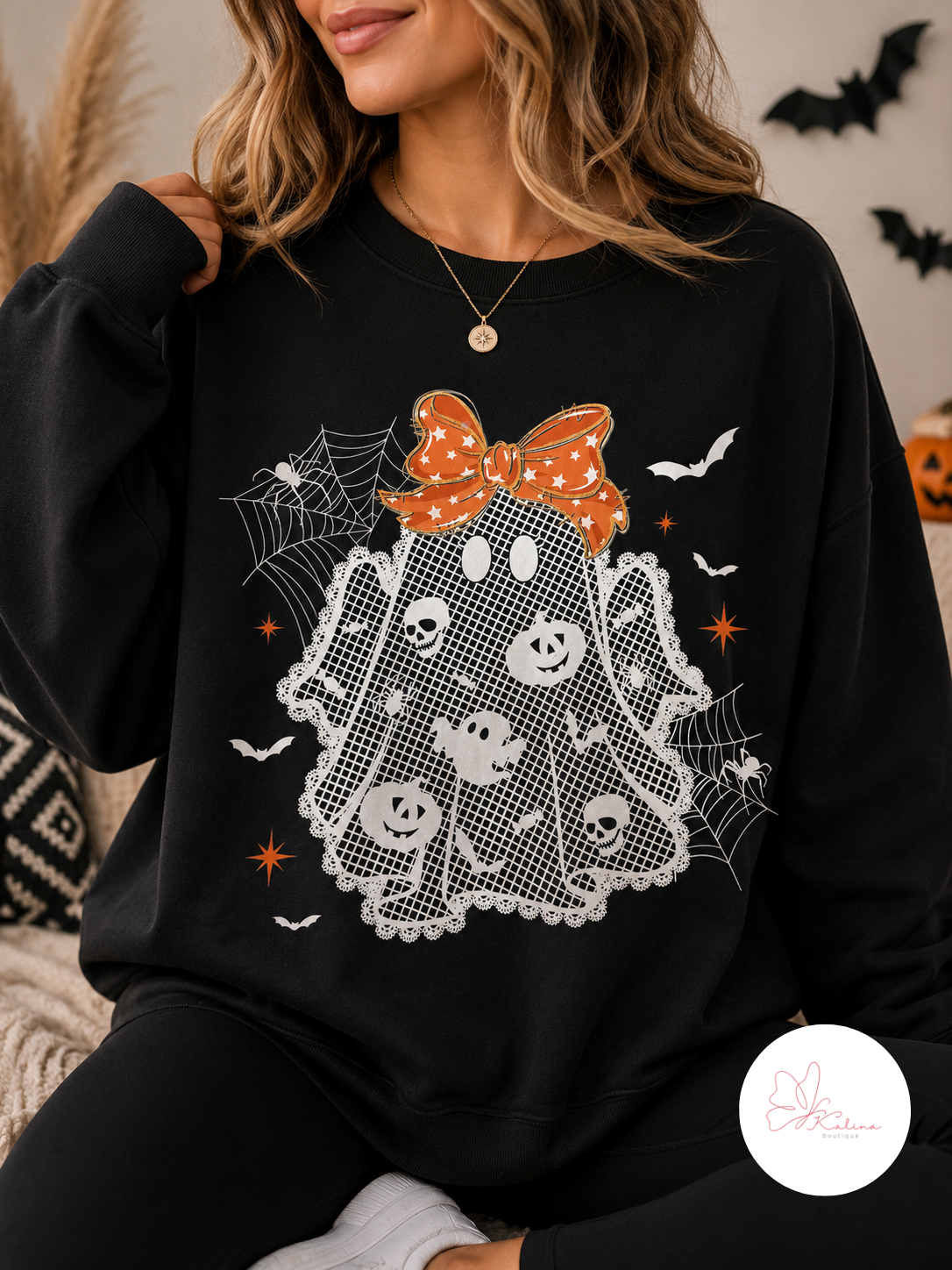 Lace Ghost Graphic
