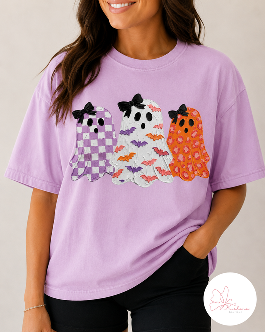 Girly Ghosts Halloween Graphic