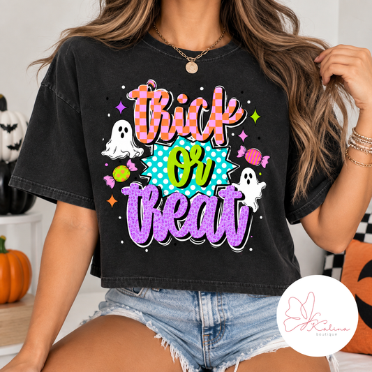 Trick or Treat Smell My Feet Halloween Graphic