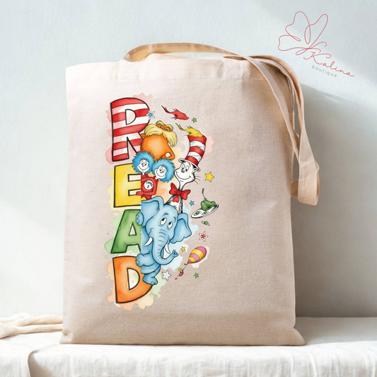 Read Across America Character Tote Bag