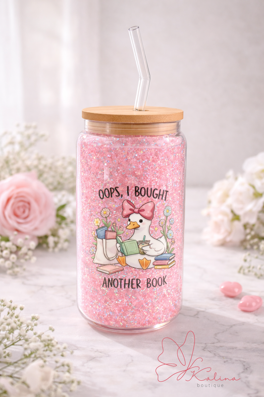 Another Book Won't Hurt Coffee Glass