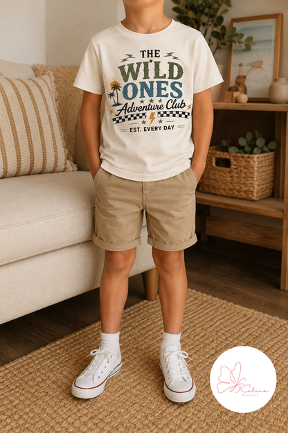 Wild Ones Adventure Club Boys Tee