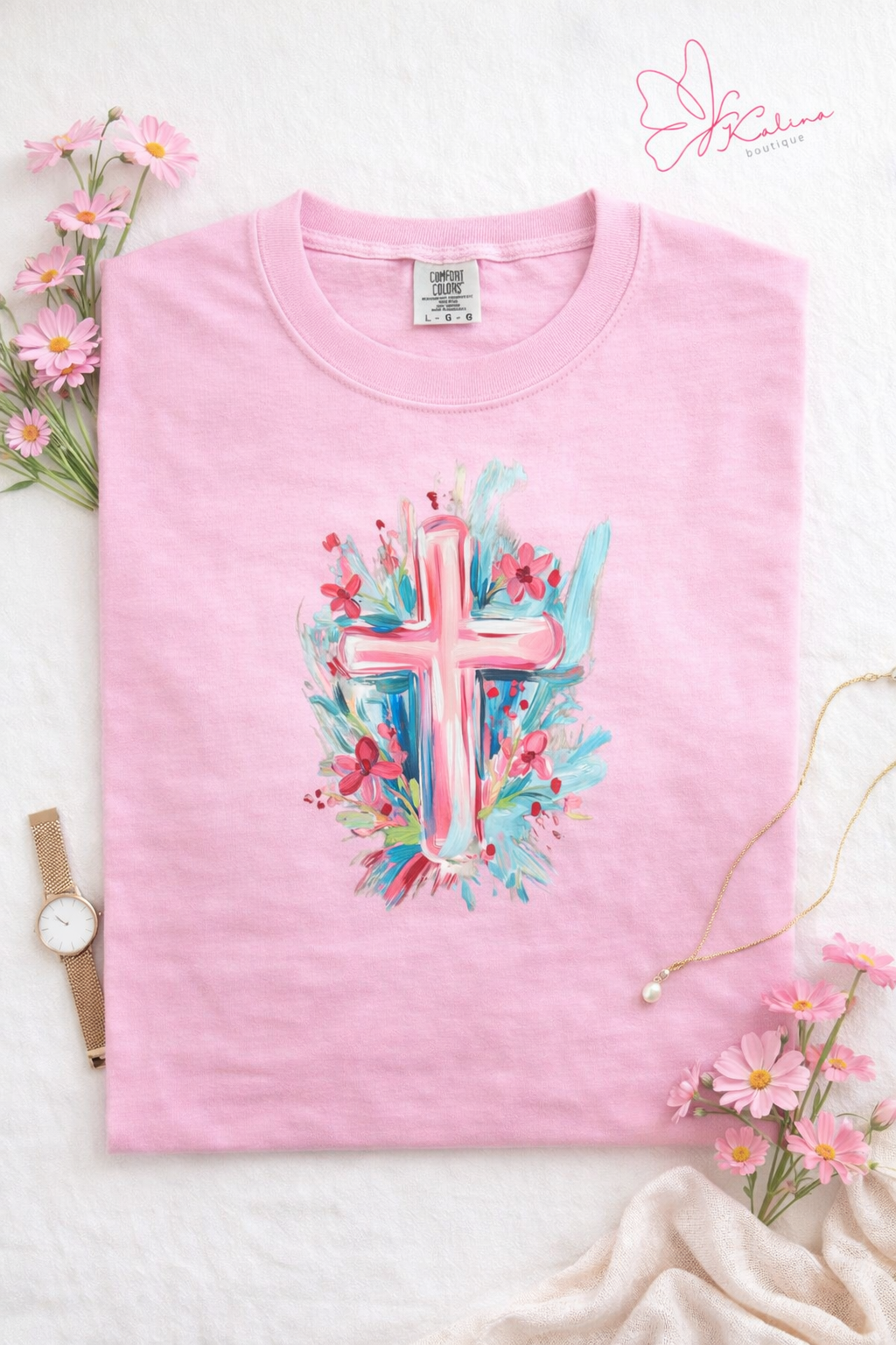Blooming Faith Tee