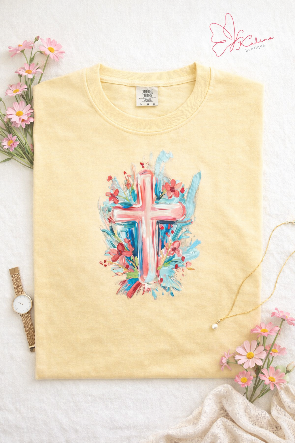 Blooming Faith Tee