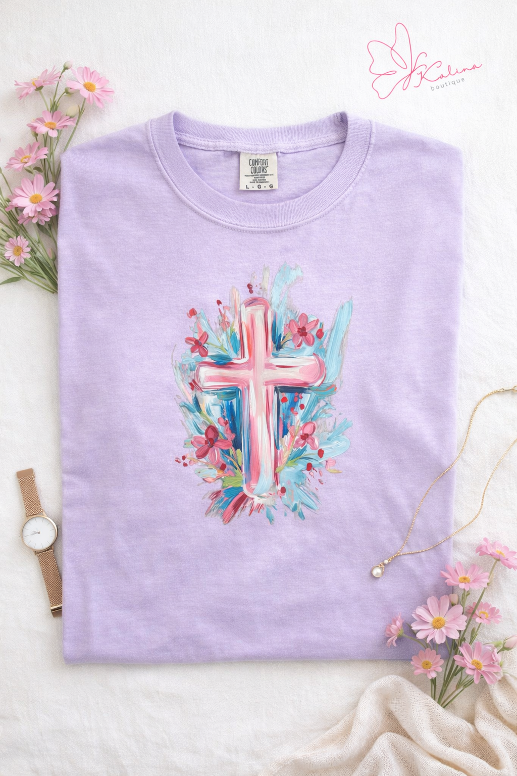 Blooming Faith Tee